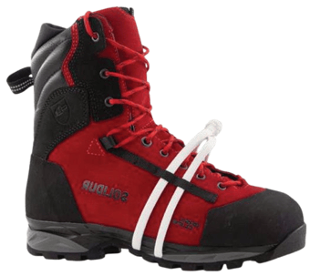 picture of Solidur Tree Climb Safety Chainsaw Boots - SB PL E FO WPA WR HRO CI - SEV-TREECS