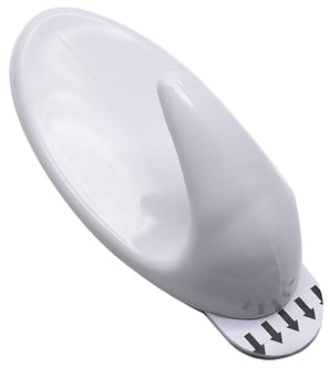 picture of Amtech Large Oval Removable Self-adhesive Hook - 5.5cm x 11cm - [DK-W8300]