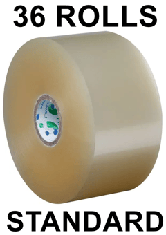 picture of Slingsby Umax Polypropylene Packing Tape - 36 Rolls - Clear - Standard - [SLB-402926] - (LP)