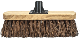 picture of Faithfull Bassine Varnished Broom Head Threaded Socket - 300mm/12 Inch - [TB-FAIBRBASS12R]