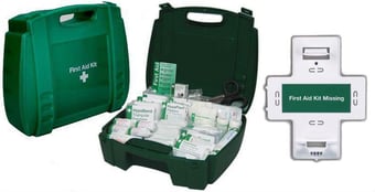 Picture of Evolution Large British Standard Compliant Workplace First Aid Kits - [SA-605-K303PLG]