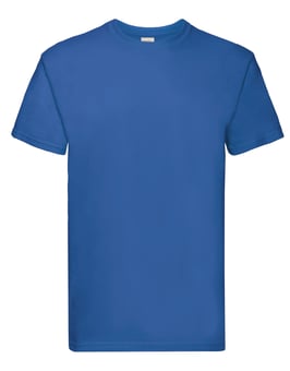 picture of Fruit Of The Loom Men's Royal Blue Super Premium T-Shirt - BT-61044-ROY