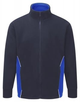 Picture of Silverstone Navy/Royal Blue Polyester Fleece - 300gm - ON-3180-30-NAV/ROY - (DISC-X)