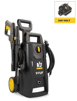 Picture of V-TUF V3 - 240v 1950psi DIY Portable Electric Pressure Washer - 135Bar 7L/min - [VT-V3-240V] - (LP)