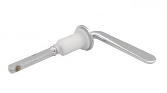 picture of Chromed Plastic WC Handle Pack -  CTRN-CI-PA417P - (DISC-X)