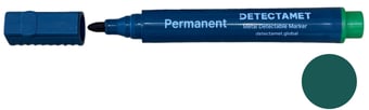 picture of Detectable Permanent Marker Pen - Green Bullet Tip - Single - [DT-146-A06-P04-A07]