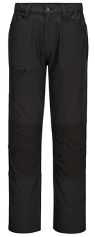 picture of Portwest CD886 WX2 Active Stretch Work Trousers Black - PW-CD886BKR