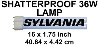 picture of Sylvania - 36 Watts Lamp For Fly Killers - BL368 - Shatter Resistant - [BP-LL36WS-S]
