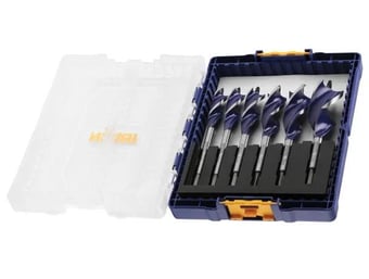 picture of IRWIN  Blue Groove 6X Wood Bit Set - 6 Piece - 16-32mm - [TB-IRWIW4042202]