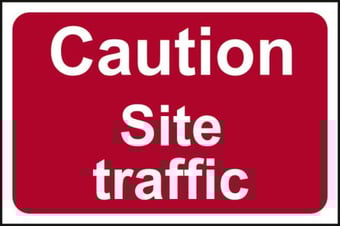 Picture of Spectrum Caution Site Traffic - RPVC 600 x 450mm - [SCXO-CI-14580]