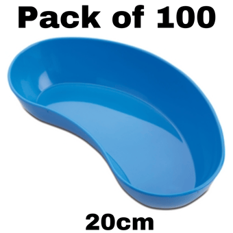 picture of Polypropylene Kidney Dish 20cm - Pack of 100 - [ML-W285-PACK]