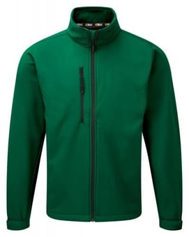 picture of Tern Softshell Bottle Green Jacket - 320gm - 92% Polyester 8% Elastane - ON-4200-50-BGRN