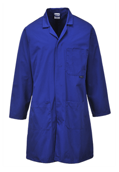 Picture of Portwest - Standard Coat - Royal Blue - Fortis 245g - PW-2852RBR