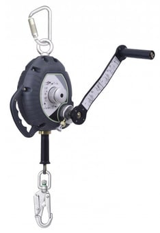 Picture of Kratos Kalypso Stainless Steel Wire Rope Retractable Fall Arrester - 10m - ATEX Approved - [KR-FA2040110S]
