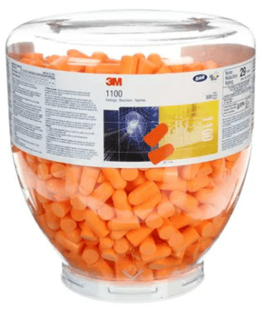 picture of 3M Earplugs Uncorded Refill Bottle 37 dB - 500 Pairs - [3M-1100D]