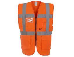 picture of Yoko Orange Hi Vis Executive Vest - YO-HVW801-OR