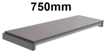 picture of QMP Laminate Upper Shelf 750mm - To Suit 1500mm Workbench - [QM-BPUS750LXXXX]