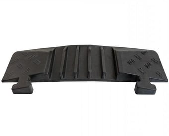 picture of TRAFFIC-LINE Cable/Hose Protection Ramp Medium - End Section - Male - Black - 590 x 190 x 50 mm - [MV-279.28.531]