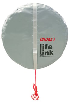 picture of Lalizas Set Lifebuoy Ring SOLAS 75cm - Case Gray - [LZ-72077] - (LP)