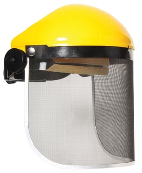 picture of Invincible Browguard with 20cm Wire Gauze Visor - [JS-AFA101-130-200]