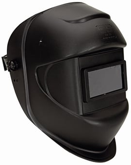 picture of Climax - Black Head Welding Shield With Fixed Glass Filter Plate - [CL-405-CP-110-60]