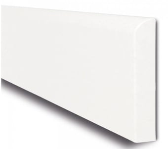 picture of TRAFFIC-LINE Wall Protection Profiles - 200 x 10mm - White - [MV-423.18.836]