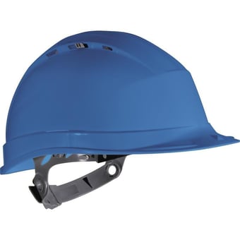 Picture of Quartz I - Manual Adjustment - Blue Safety Helmet - [LH-QUAR1BL]