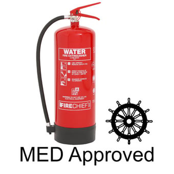 picture of Firechief 6L Spray Water Fire Extinguisher - Includes Mounting Bracket - [HS-FXW6]