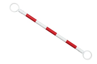 picture of Way4Now - Telescopic Demarcation Pole Cone Connector - Red/White - [SHU-D-20RW-SC]