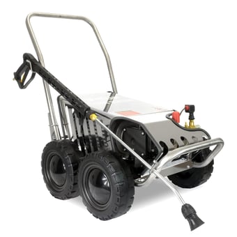 picture of RAPIDSSC - All-Stainless Industrial Mobile Pressure Washer - 415v 2200psi 150Bar 15L/min - [VT-RAPIDSSC415V-15015] - (LP)