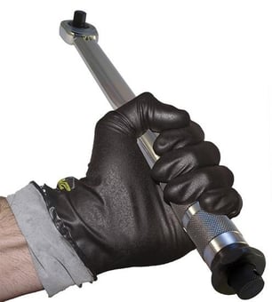 picture of Megaman Absorbent Lined Nitrile Gloves - Pack of 50 - ATG-N660884