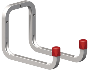 picture of Alfer Steel Galvanised Double Hook - 325 x 120 x 98mm - [PV-02971]