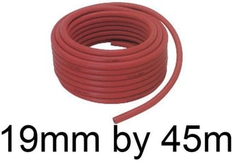 picture of Red Fire Hose - 19mm Diameter by 45m Length - EN694 Approved -  [HS-FH19/45] - (LP)