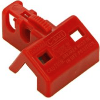 picture of Reece Double Pole Circuit Breaker Lockout - Accommodate Larger Breakers - [RS-CB04] - (LP)