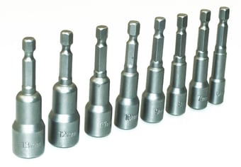 picture of Amtech 8 Piece Metric Magnetic Hex Nut Driver Set - [DK-I5725]