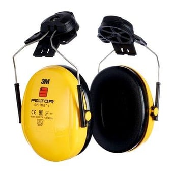 picture of 3M Peltor Optime l Ear Muffs - Helmet Attachment - SNR 26 - [3M-H510P3E-405-GU]