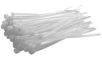 Picture of ProSolve White Cable Ties - 900 x 9mm - Pack of 100 - [PV-PVCT900W]