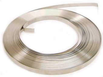 picture of Post and Fixings - Roll Steel Banding for use with Channel Adaptor - 100' x 13mm - [AS-BB3]