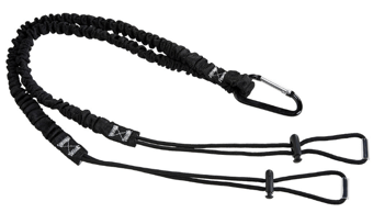 picture of Portwest FP54 - Double Tool Lanyard Black - [PW-FP54BKR]