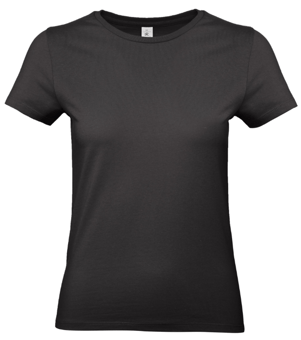picture of B&C Women's E190 T-Shirt Black - BT-TW04T-BLK