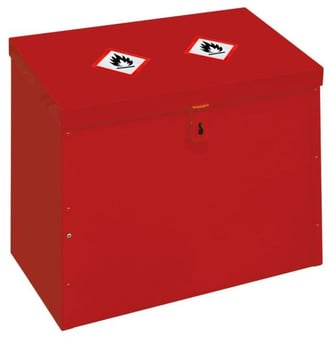 picture of QMP Flammable Liquid Storage Floor Chest - 510H x 610W x 340D mm - [QM-CFL516134ZRX] - (LP)