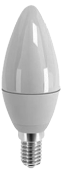 Picture of Power Plus - 6W - E14 Energy Saving Candle Bulb LED - 540 Lumens - 6000k Day Light - Pack of 12 - [PU-3002]