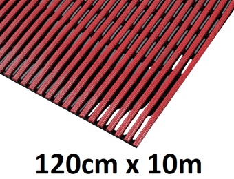 picture of Interflex Splash Multi-Use Anti-Slip Mat Red - 120cm x 10m Roll - [BLD-IF4733RD]