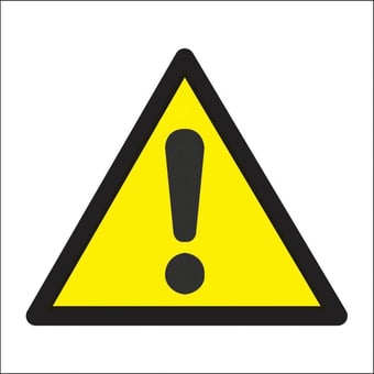 picture of Hazard Signage - Chemical Equipment