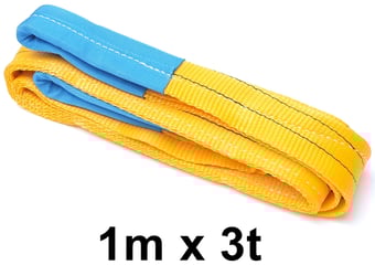 picture of Miller Weblift Duplex Web-Sling - 1m x 3t - [DMC-WEB015]