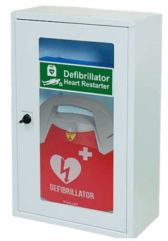 picture of Schiller FRED PA-1 AED Automatic Bundle with Wall Cabinet - [SA-K3047]