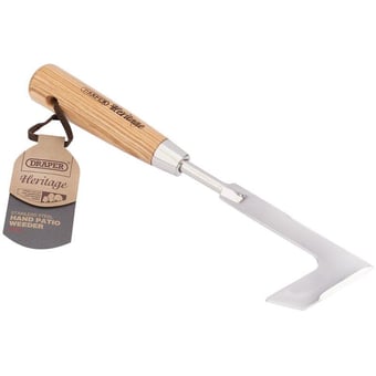 picture of Draper - Stainless Steel Hand Patio Weeder With Ash Handle - [DO-99028]