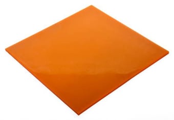 Picture of Ecospill Orange Polyurethane Drain Cover 46cm x 46cm - [EC-D4204646]