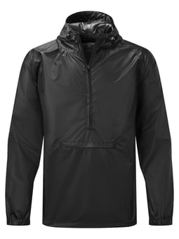 picture of Portwest S603 - Packable Overhead Jacket - Black - PW-S603BKR