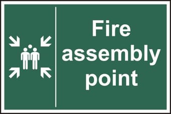 Picture of Spectrum Fire assembly point - DIB 300 x 200mm - SCXO-CI-14013